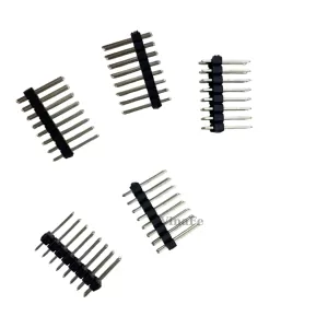 Hàng Rào Đực Đôi 2x8 16P Chân Thẳng Cao 14mm Mạ Vàng  0.8Au